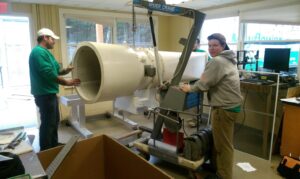 photo of harvard wind tunnel relocation